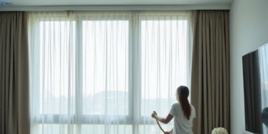 Delicate sheer drape cleaning wellington-point Matty Curtain Cleaning