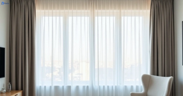Restored vibrant drapes in wellington-point QLD after Matty Curtain Cleaning
