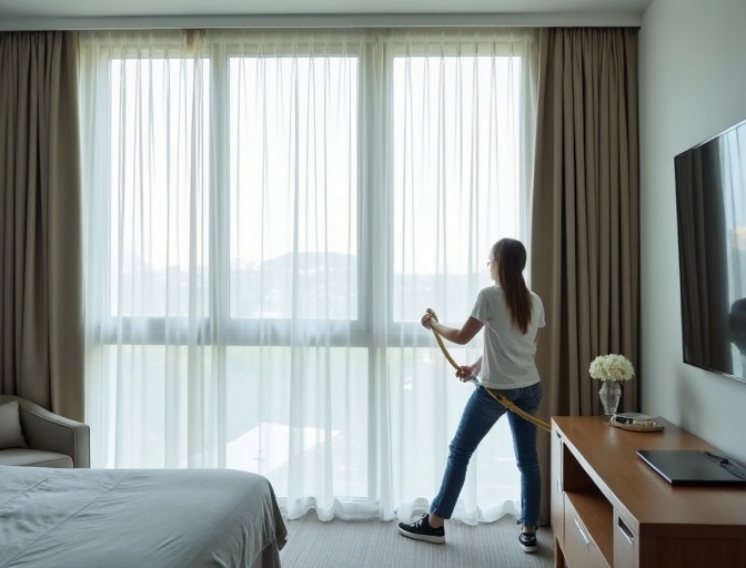 Wellington Point Sheer Curtain Cleaning